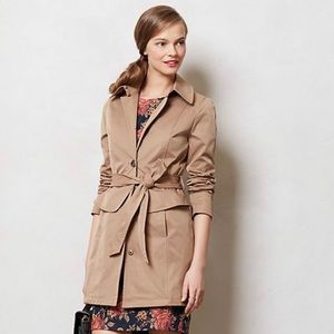 Tracy Reese peplum trench coat